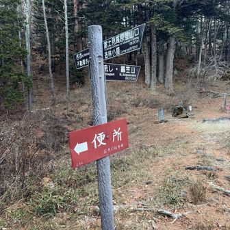 駐車場にはありませんがここにはトイレあり！