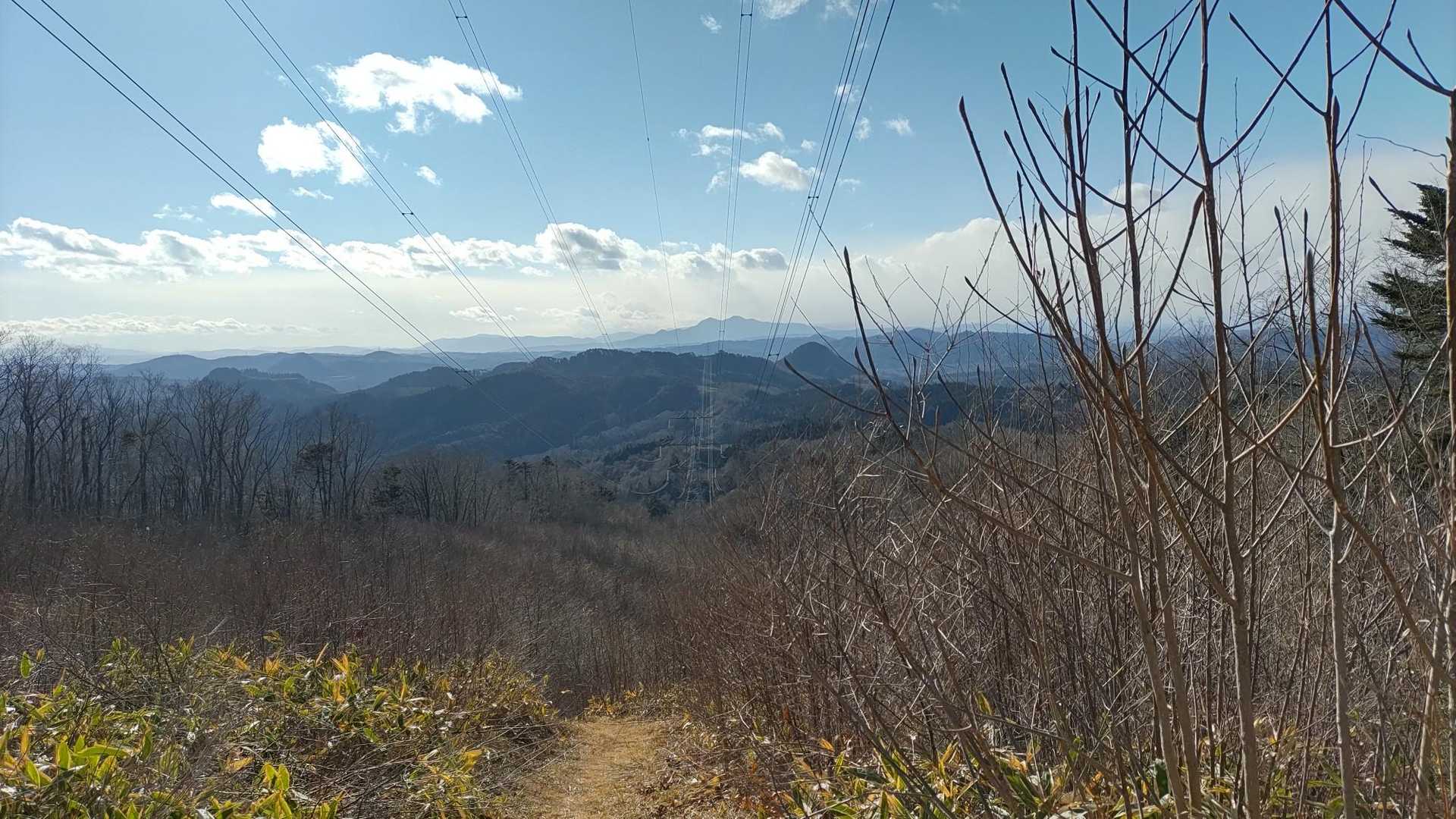 西風蕃山-蕃山-萱ヶ崎山 周回コースの写真