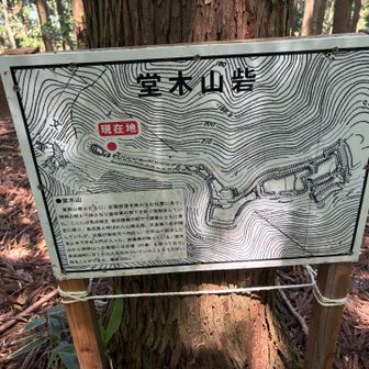 堂木山砦
これも秀吉側の砦