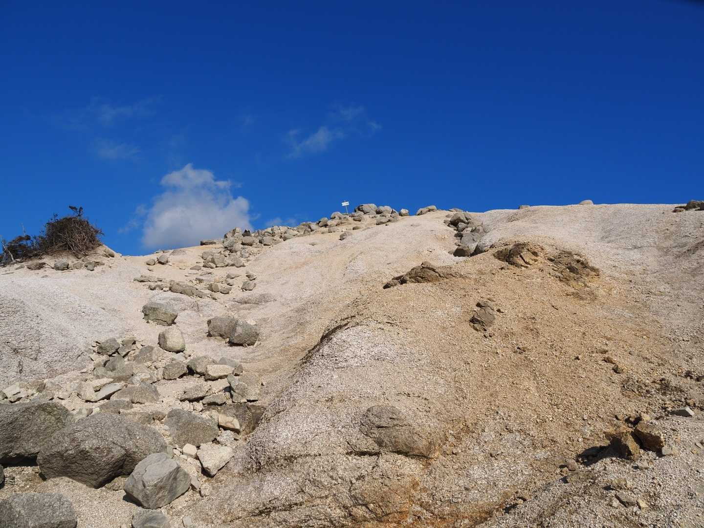 下山する時になって石文字の日付が昨日のまま気付きます😨