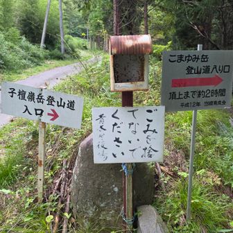登山道入口