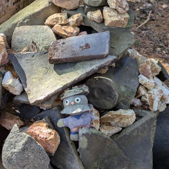 愛宕社に寄ってかまめしどんにご挨拶🙋