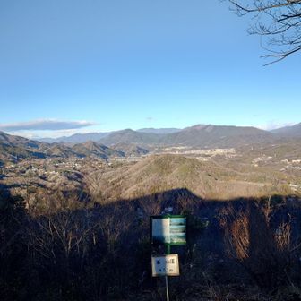 峯山頂からの眺め。良いです
