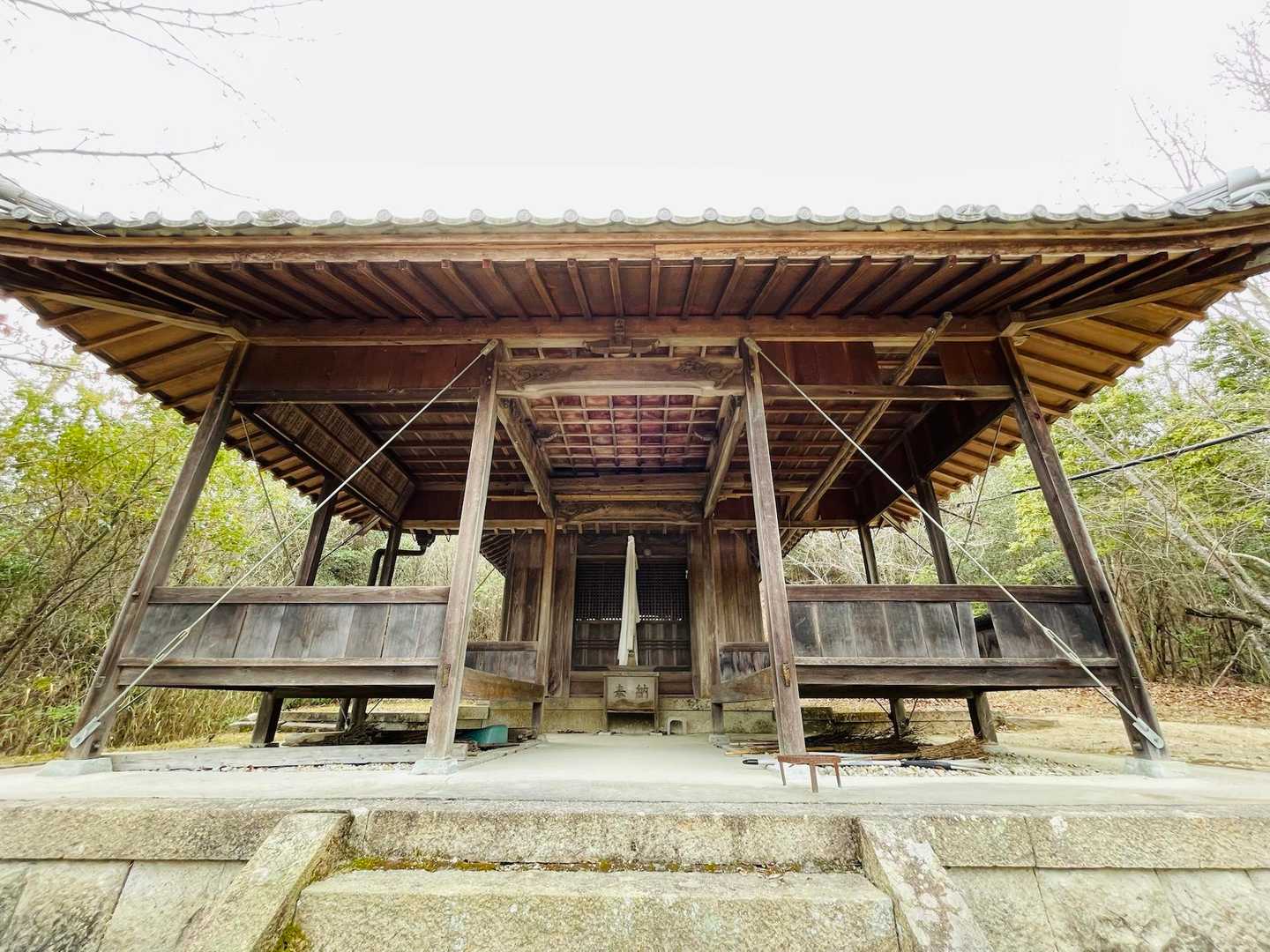 鴨國魂神社-西山 往復コースの写真