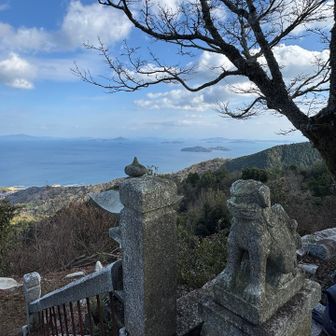 そこからの景色の素晴らしいこと‼️