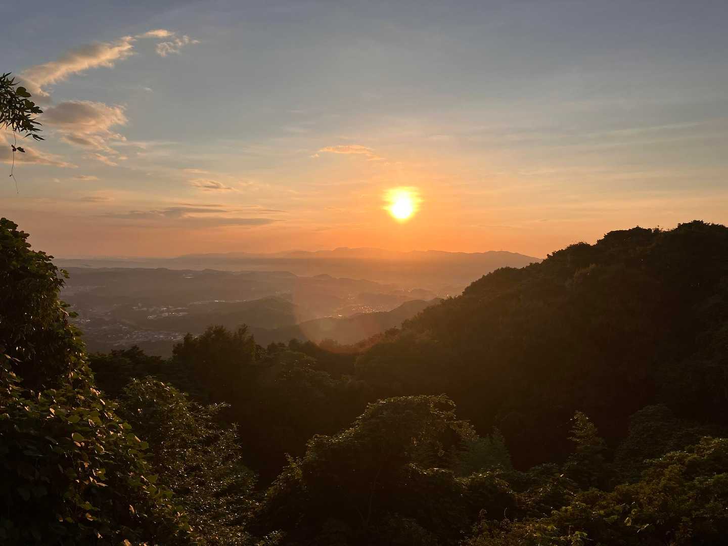昔の青年の家前から