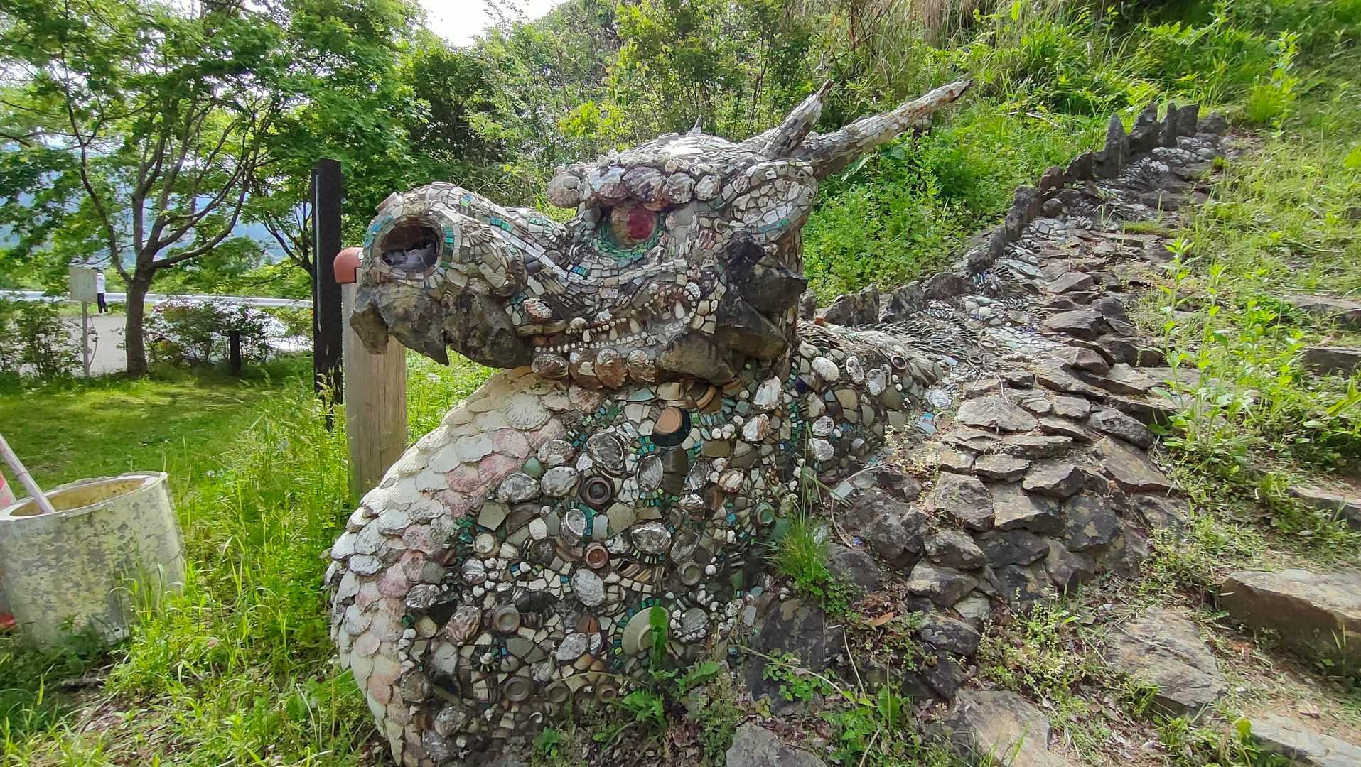 安波山 往復コースの写真