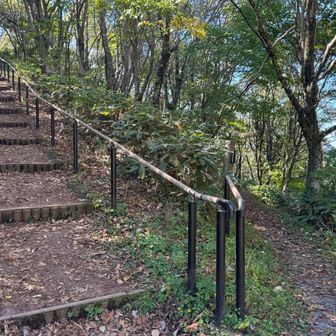 階段の方へ