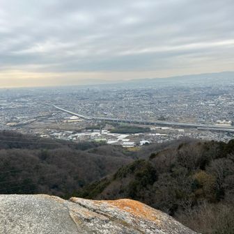 観音岩からいきいきランド方面の景観です