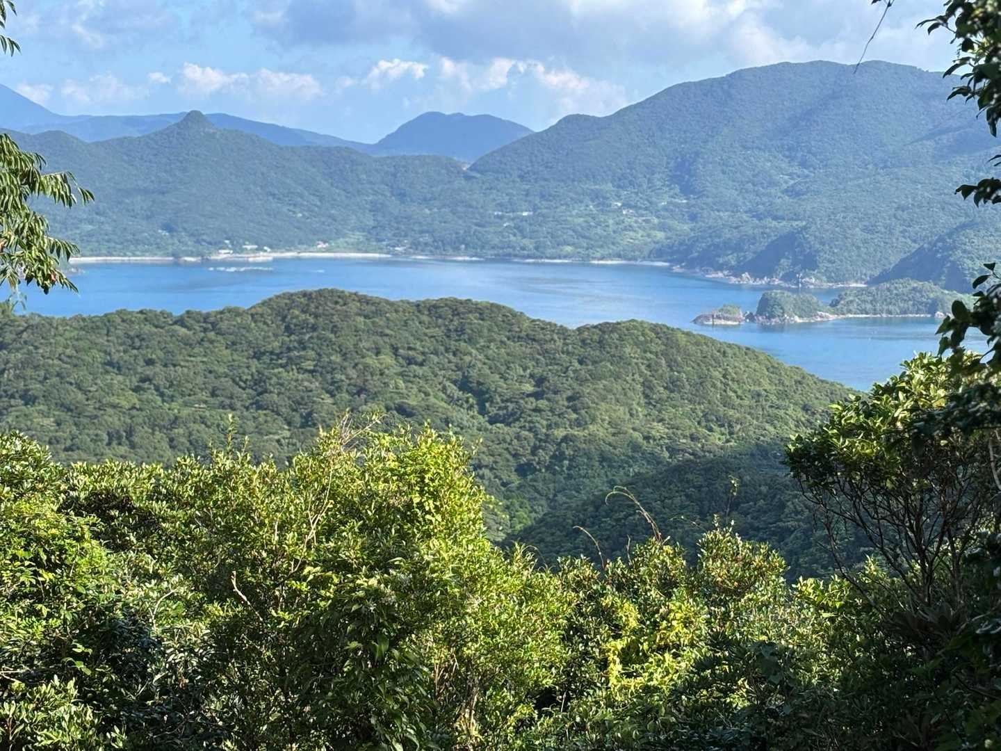 車岳 往復コースの写真