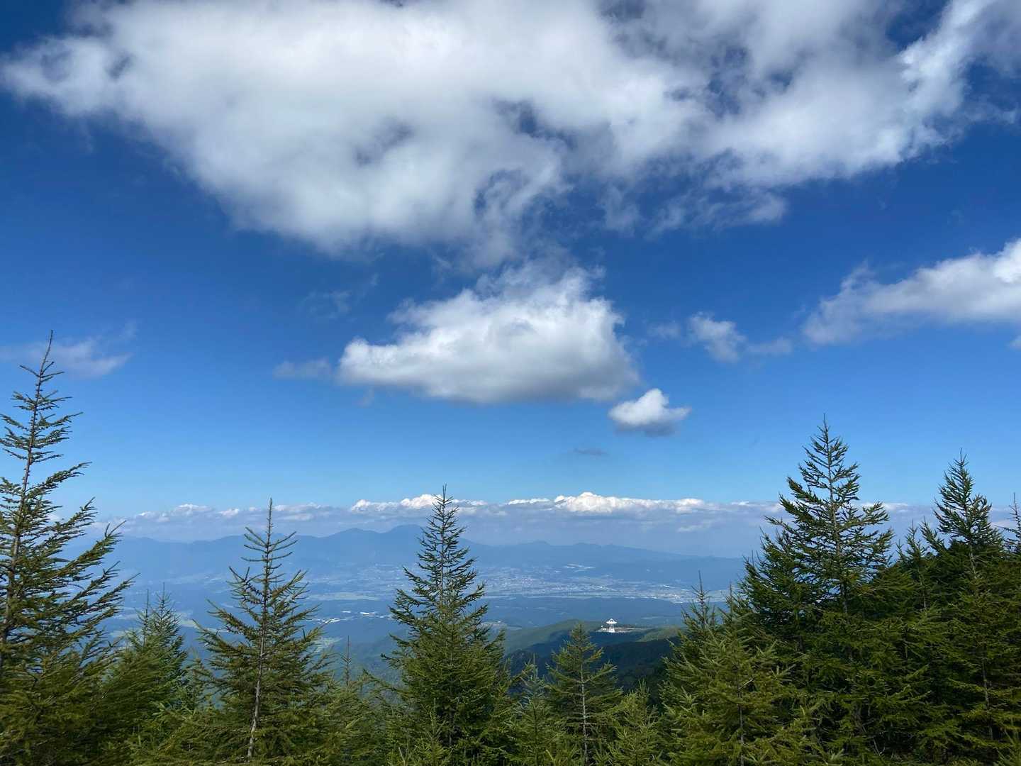 大河原峠に到着　お疲れ山⛰