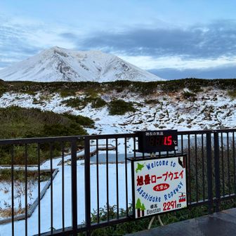 気温は1.5度．
あっという間に氷点下ですね．