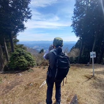 南方面の眺望😍伊勢の山々が見渡せます。