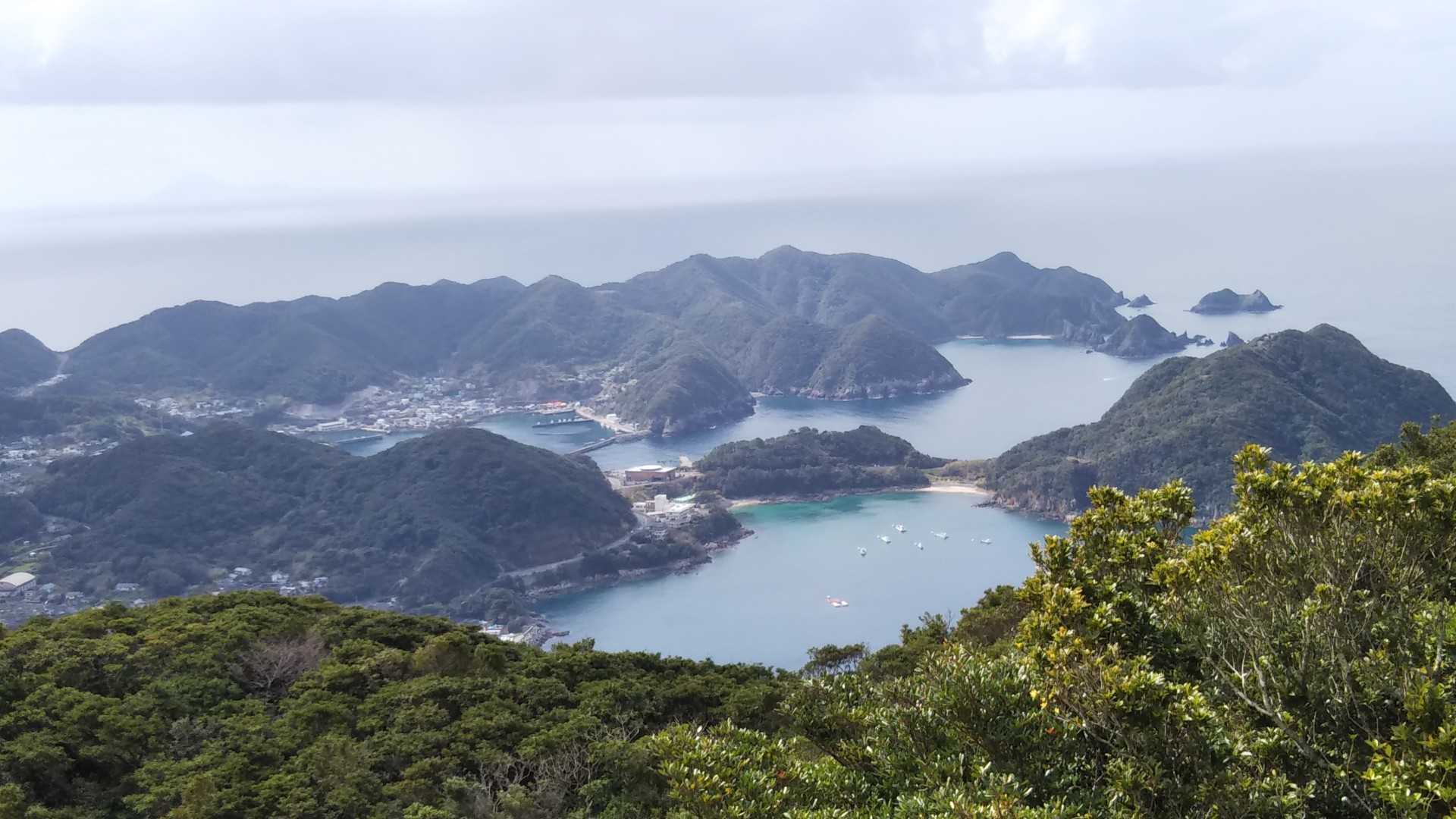 坊ノ津の海、リアス式海岸🌊