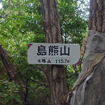 ここ～～！発見！(✪▽✪)
島熊山。山にはいって、めっちゃすぐでした。