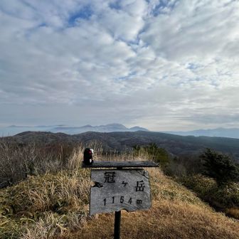 奥にくじゅう連山も綺麗に見えるし最高の景色