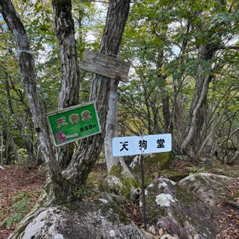 天狗堂登頂