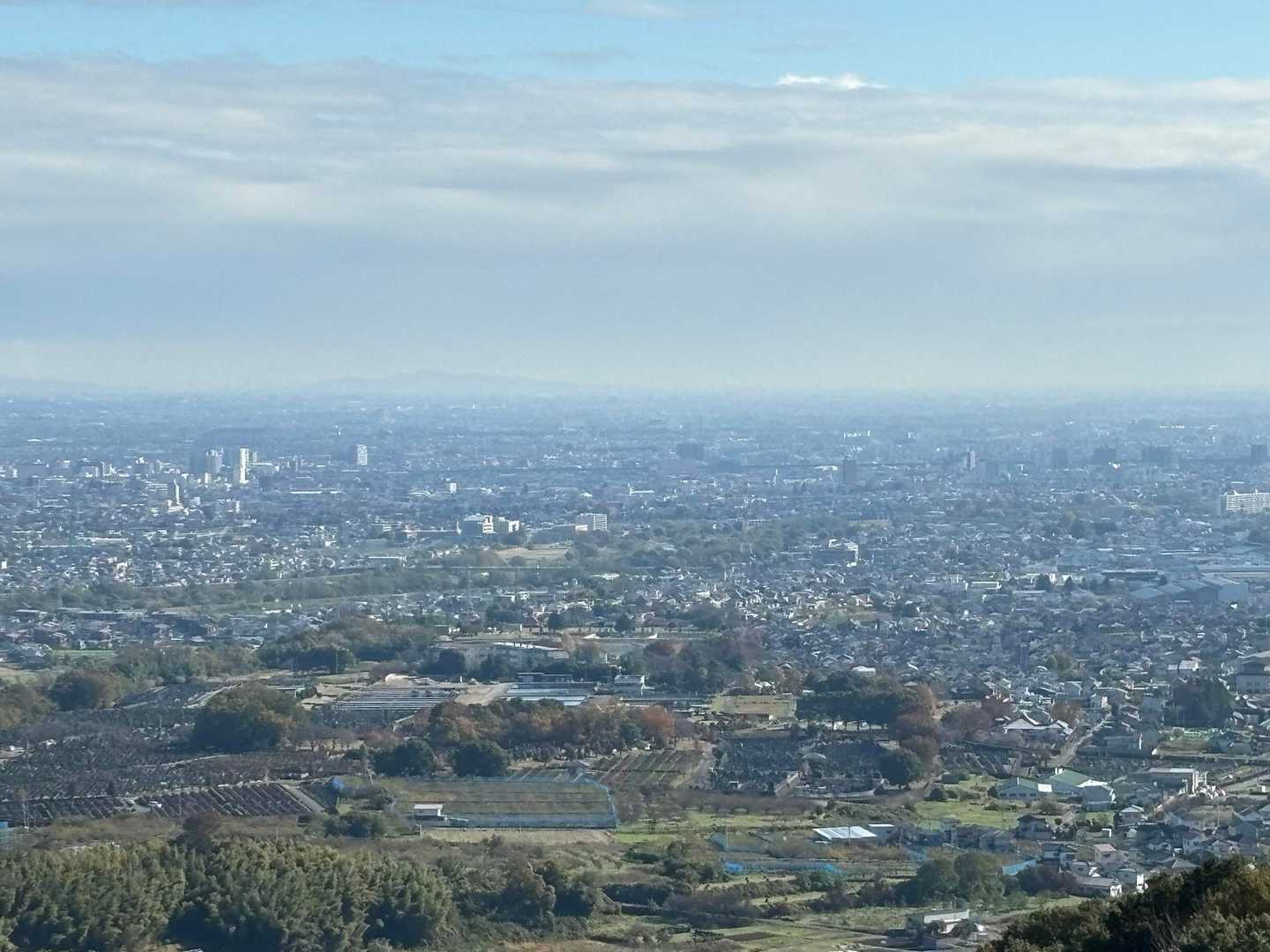 今日は筑波山🏔️見えました😄