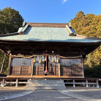 天郡天神社に戻って来ました😊