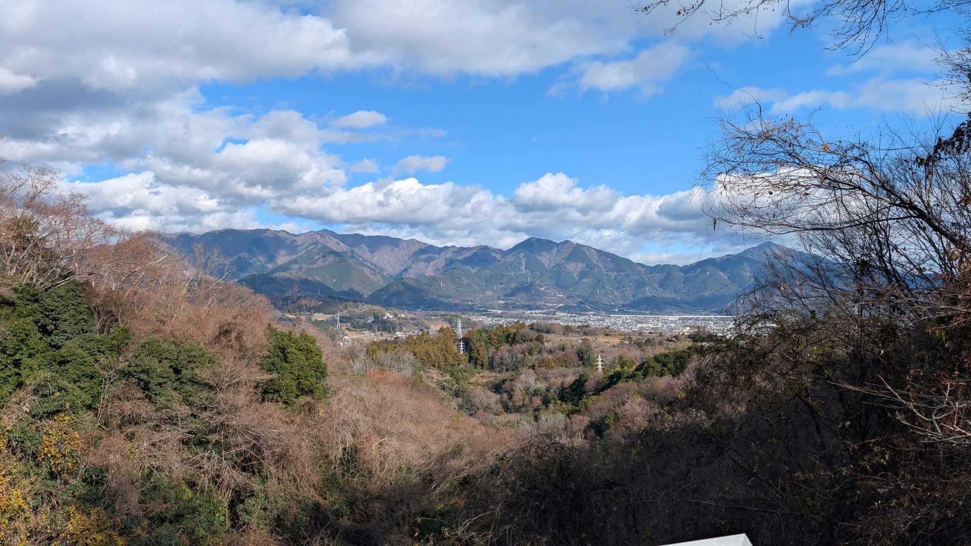 渋沢駅-頭高山-八国見山-浅間台-秦野駅 縦走コースの写真