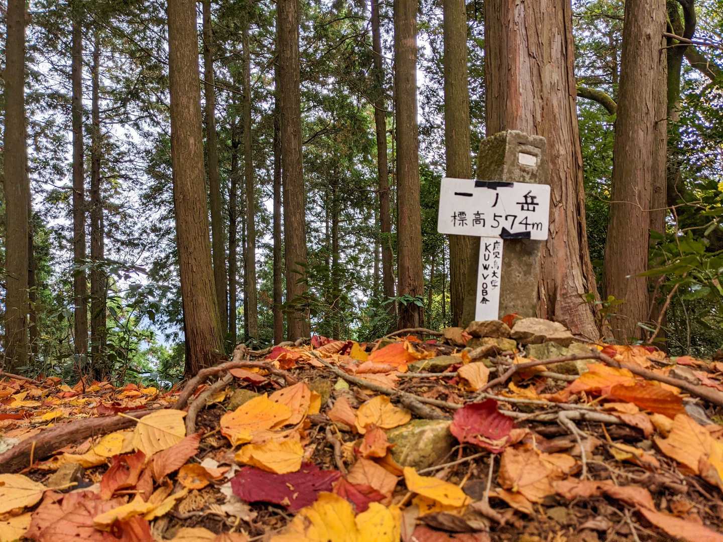 美しい一ノ岳。