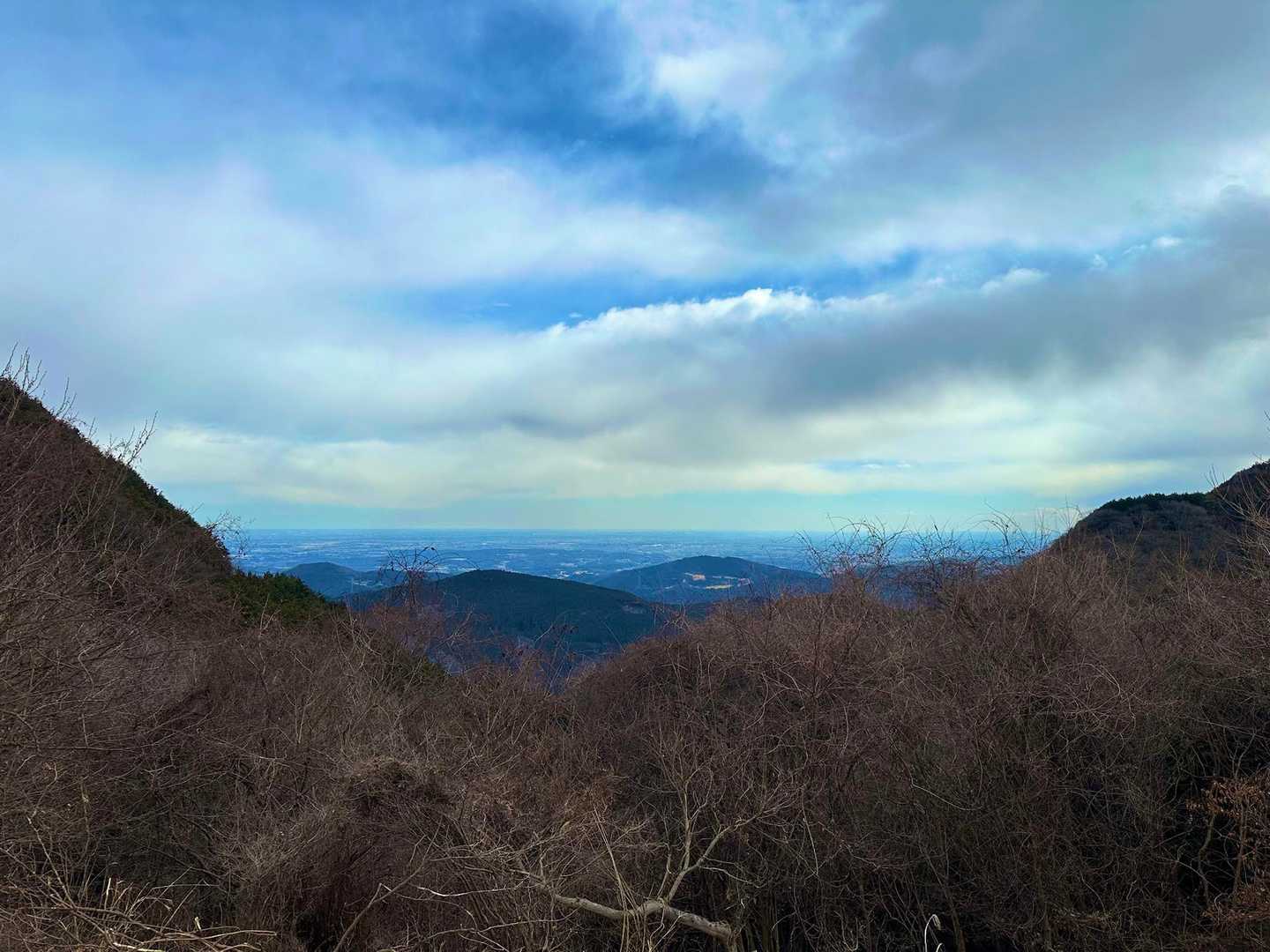 堂平山-七重峠-笠山峠-笠山 往復コースの写真
