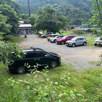 昔は文化同トンネルに停めましたけど、立派な登山者用駐車場できてました🅿️