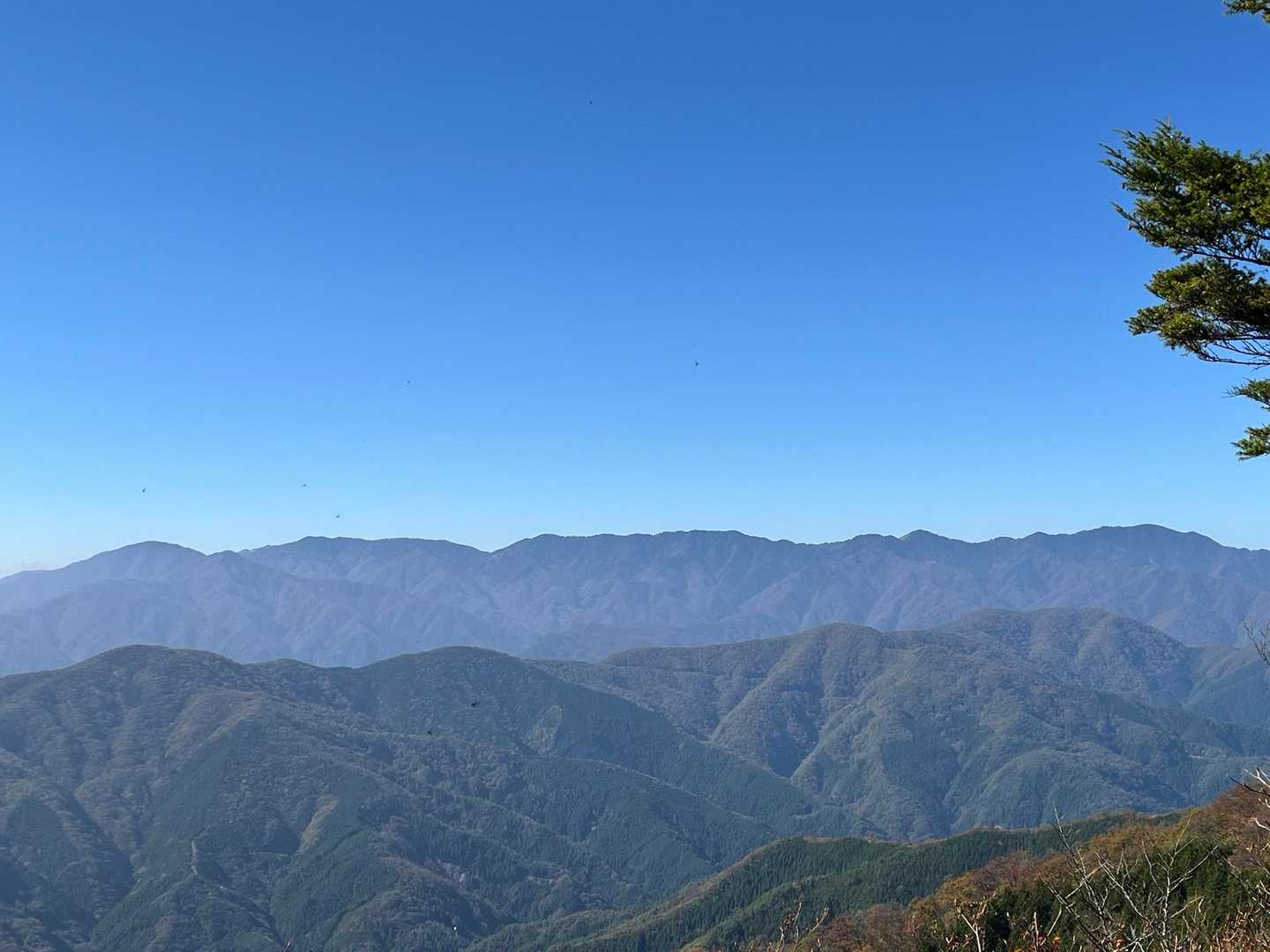 雁ヶ腹摺山、黒岳〜大菩薩嶺