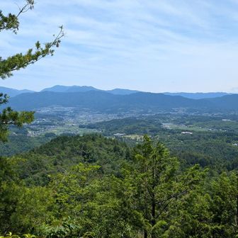 若山眺望。