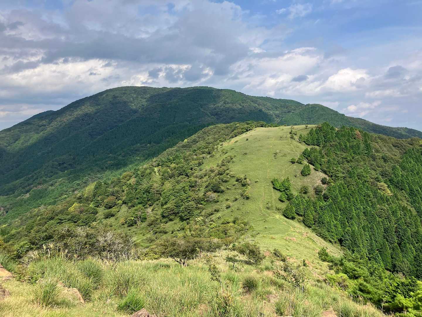 赤石ヶ岳から大江山
