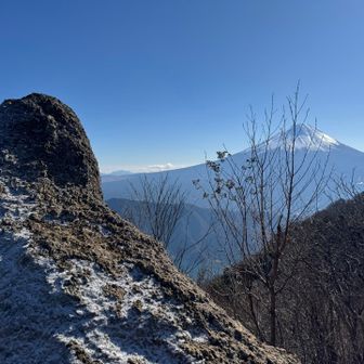 鬼のツノと富士山👹🗻