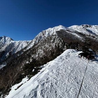 テラスにて。雪を食べます❄️