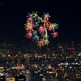 花火鑑賞はじまりはじまり