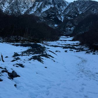 下りは、行者ルートにて