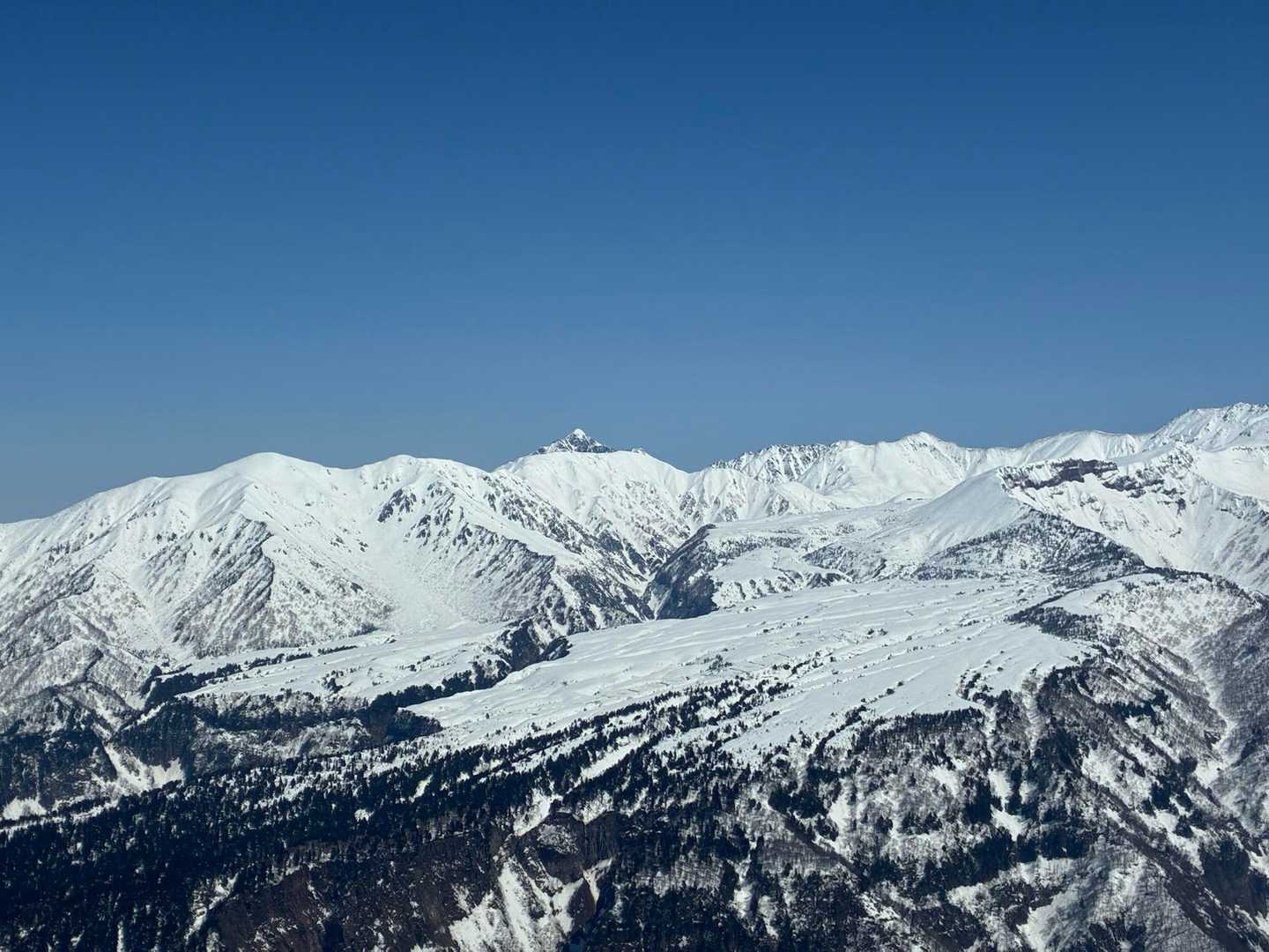 ひょっこり剱岳