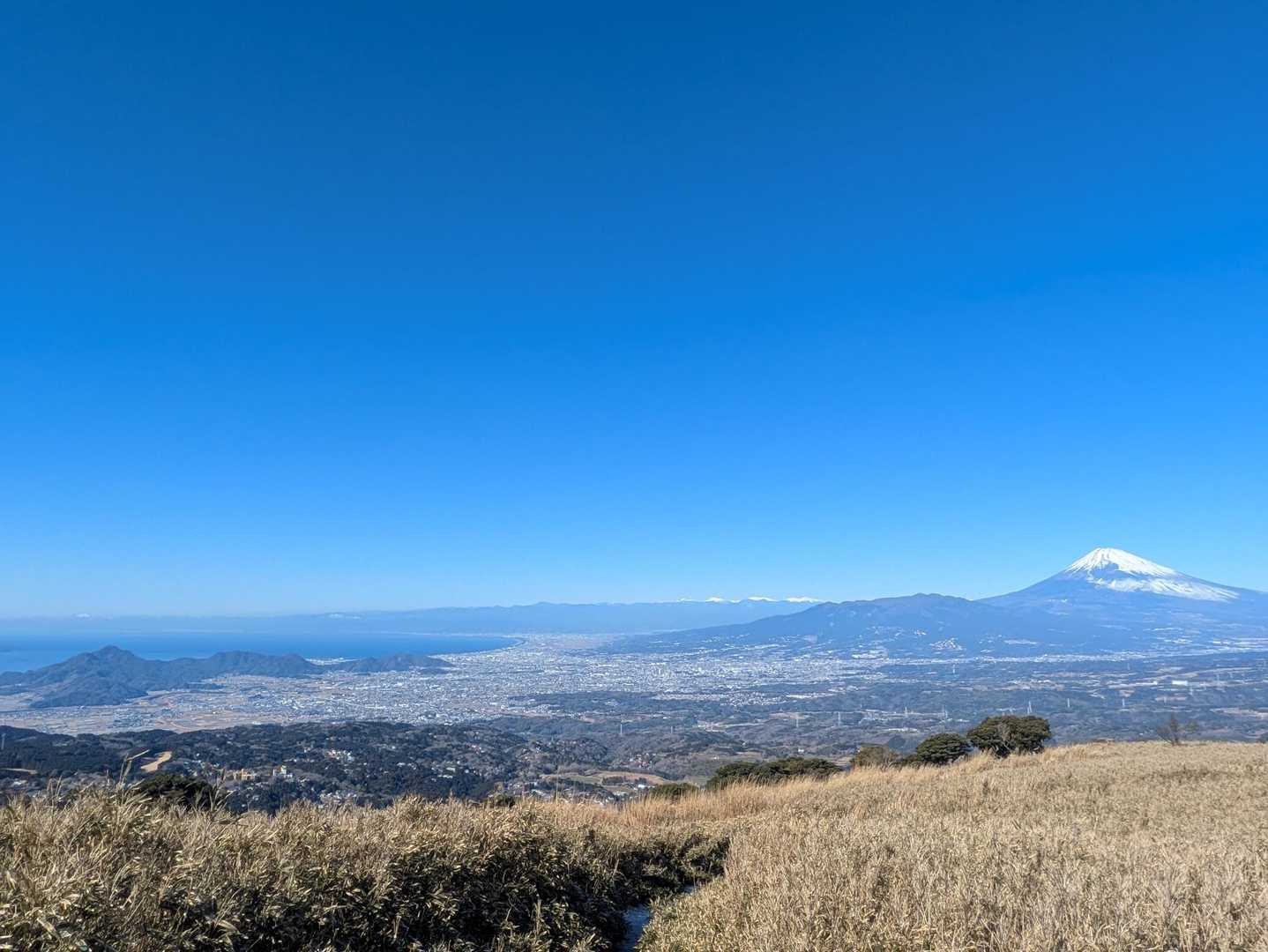 駿河湾〜南アルプス〜富士山
パノラマビュー
