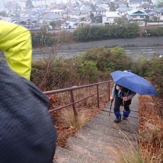 この階段は
悪魔的