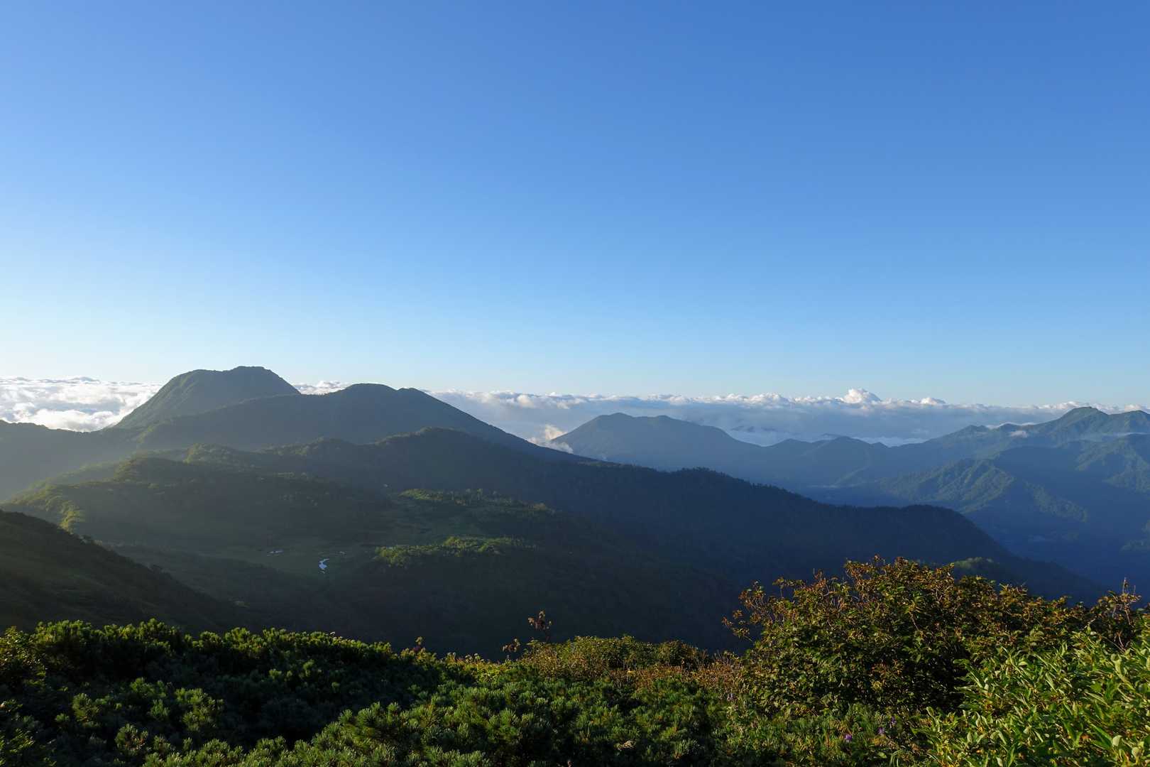 笹ヶ峰-火打山-茶臼山-大倉乗越-妙高山 周回コースの写真