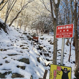 想像以上の積雪量だったので
ゲイター装備👍
くまりん注意🧸ﾜｫｰｰﾝ
