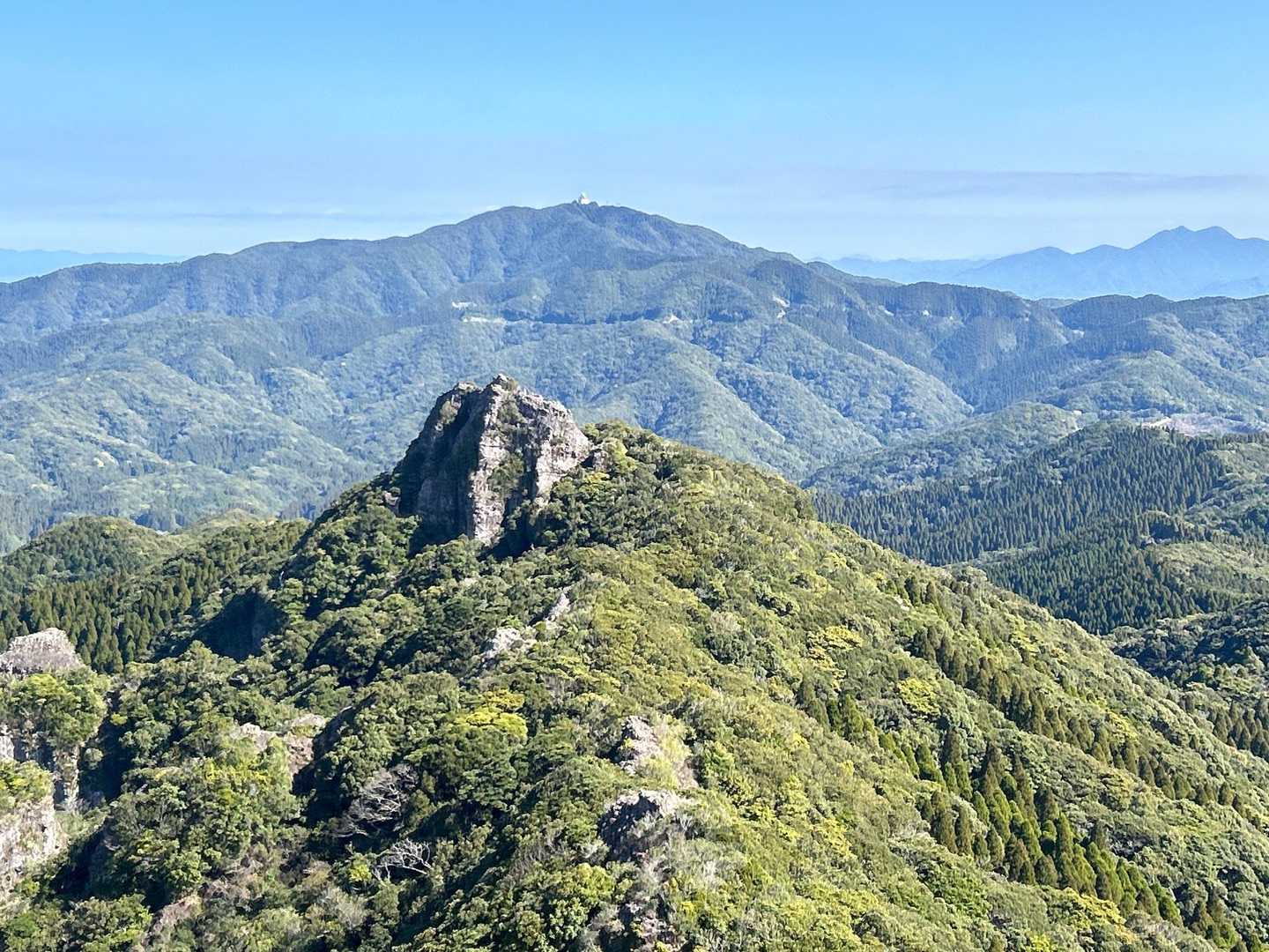 岩稜コース登山口-P325-中嶽-磯間嶽-大浦登山口 周回コースの写真