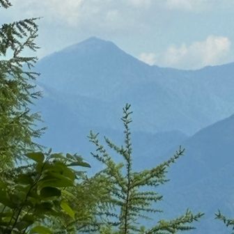 先週に登った池口岳