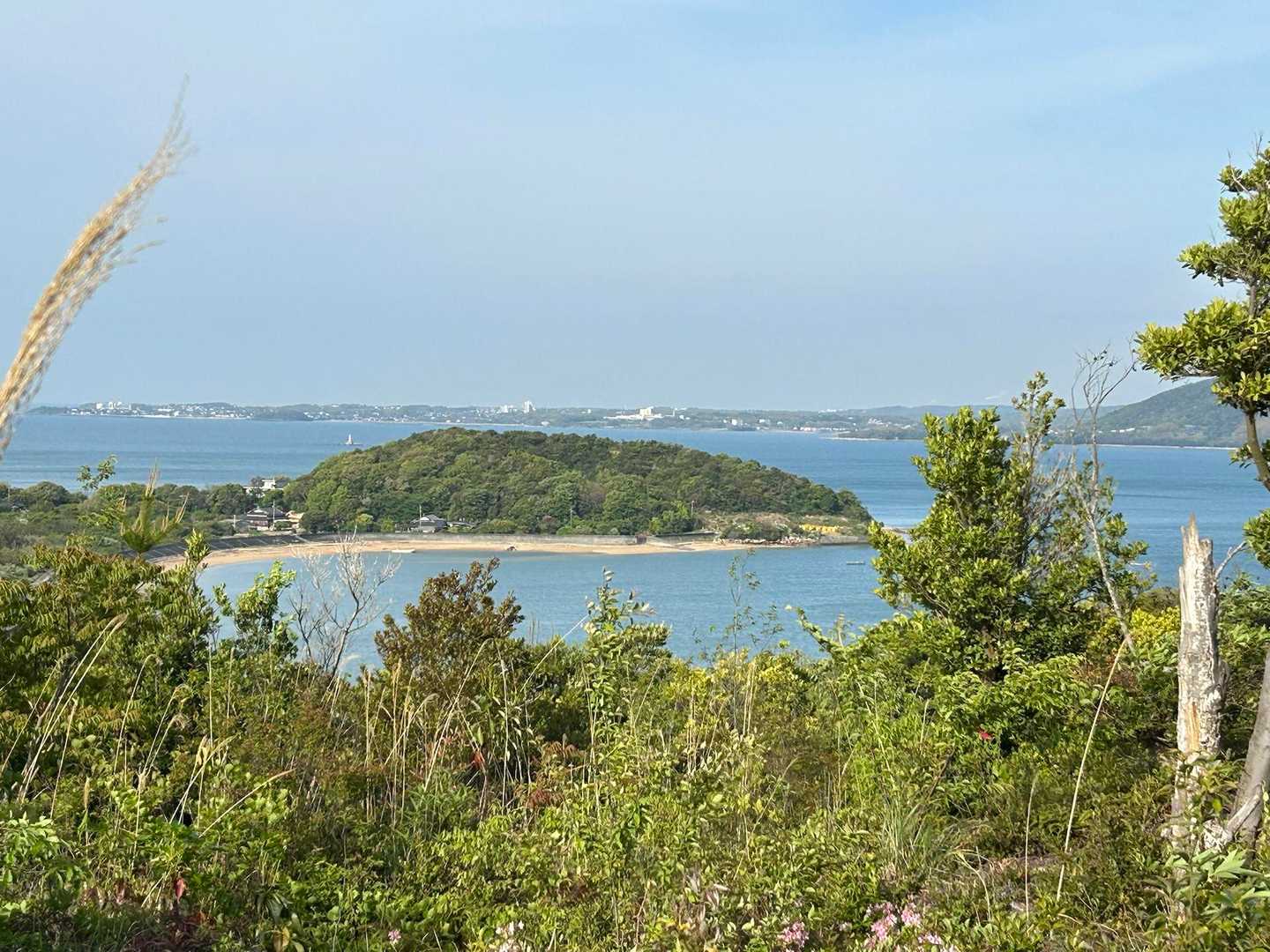 兜山古墳入口-岩屋山-長浜山-登山道入口 周回コースの写真