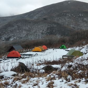 耐えれるのか？厳冬期のくじゅうテント泊-2020-02-09 / やぎさんの登山