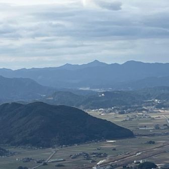 尖った形で目立つ九州のマッターホルン、虚空蔵山