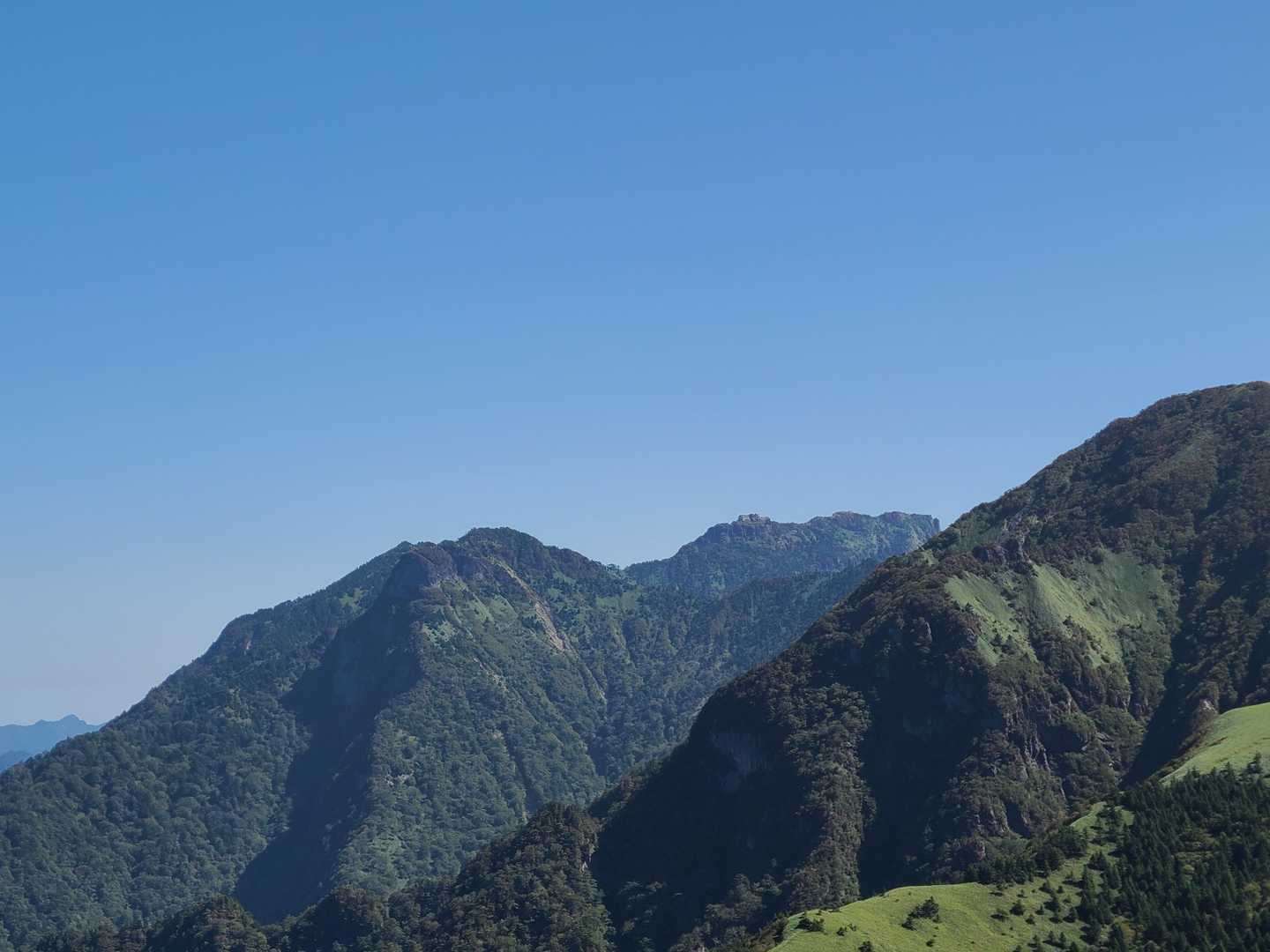 石鎚山も
