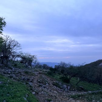 寝不足と疲れで頭痛もひどく、おっちゃんが教えてくれた夜景も見れず早めにテントで横になったのに、結局ほとんど眠れず朝を迎えしまった🥺