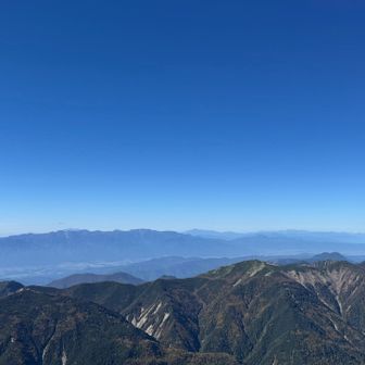中央アルプス、乗鞍岳、北アルプス