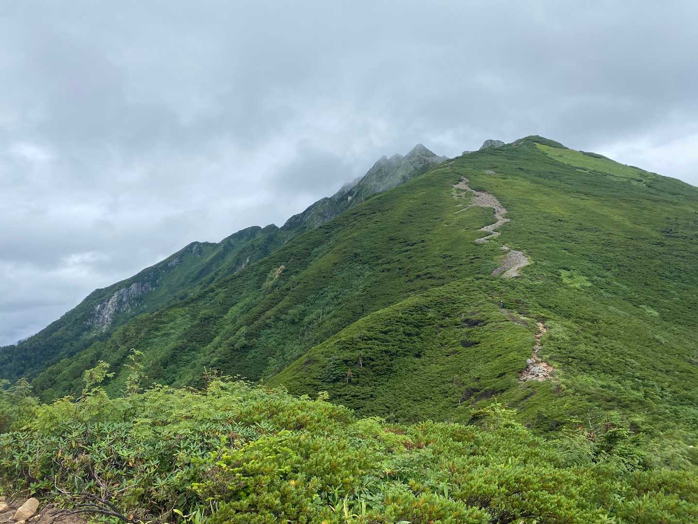 西穂高口駅-西穂丸山-西穂独標 往復コースの写真