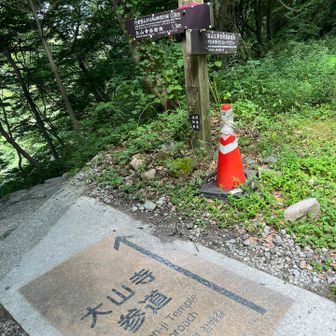 大山寺へ