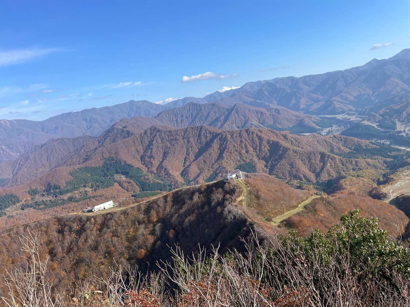 　無黒山　ロクロノ頭　大源太山から武能岳